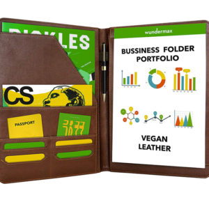 Wundermax Padfolio Portfolio Leather